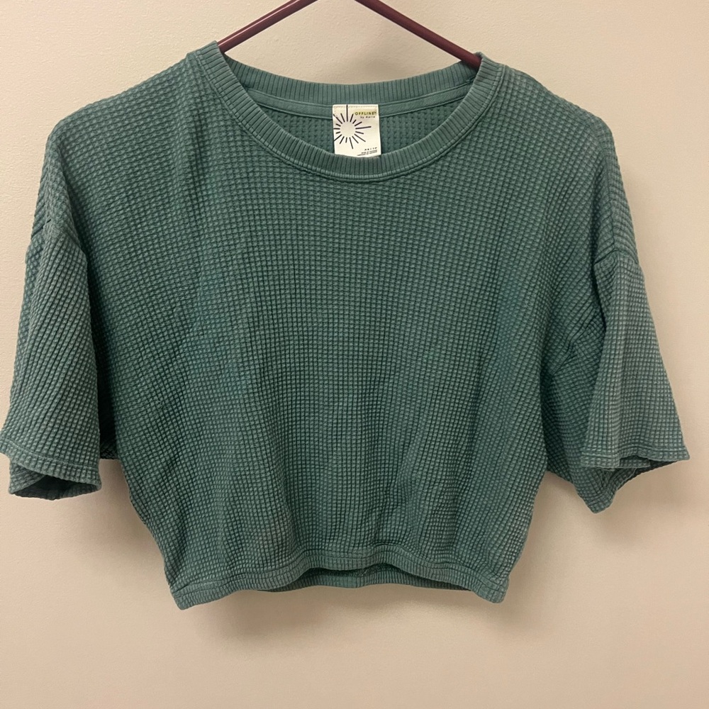 Offline by Aerie Cropped Tee